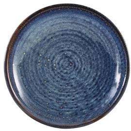 Coupe Plate - Deep - Terra Porcelain - Aqua Blue - 21cm (8.25&quot;)
