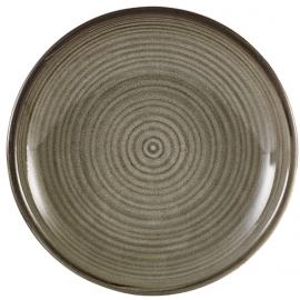 Coupe Plate - Deep - Terra Porcelain - Grey - 21cm (8.25&quot;)