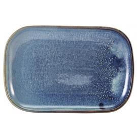 Plate - Rectangular - Terra Porcelain - Aqua Blue - 29cm (11.4&quot;)