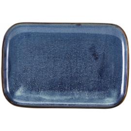 Plate - Rectangular - Terra Porcelain - Aqua Blue - 34.5cm (13.6&quot;)