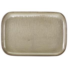 Plate - Rectangular - Terra Porcelain - Grey - 34.5cm (13.6&quot;)