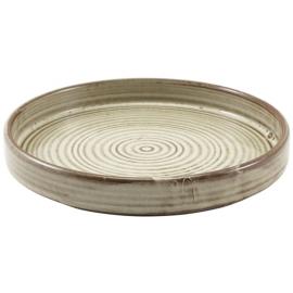Presentation Plate - Terra Porcelain - Grey - 18cm (7&quot;)