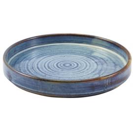 Presentation Plate - Terra Porcelain - Aqua Blue - 21cm (8.25&quot;)
