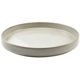Presentation Plate - Terra Porcelain - Grey - 26cm (10.25&quot;)