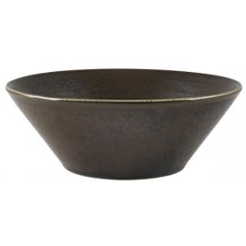 Conical Bowl - Terra Porcelain - Black - 54.5cl (19.2oz)