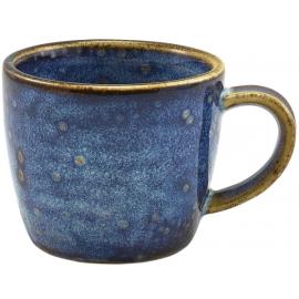 Beverage Cup - Bowl Shaped - Terra Porcelain - Aqua Blue - 9cl (3oz)
