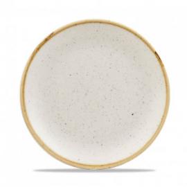 Coupe Plate - Churchill&#39;s - Stonecast&#174; - Barley White - 21.7cm (8.5&quot;)