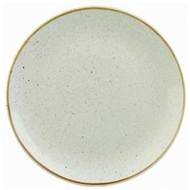 Coupe Plate - Churchill&#39;s - Stonecast&#174; - Barley White - 26cm (10.25&quot;)