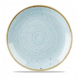 Coupe Plate - Churchill&#39;s - Stonecast&#174; - Duck Egg Blue - 28.8cm (11.25&quot;)