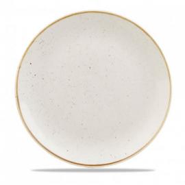 Coupe Plate - Churchill&#39;s - Stonecast&#174; - Barley White - 28.8cm (11.25&quot;)