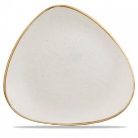 Triangle Plate - Churchill&#39;s - Stonecast&#174; - Barley White - 31.1cm (12.25&quot;)