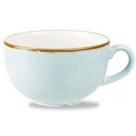 Cappuccino Cup - Churchill&#39;s - Stonecast&#174; - Duck Egg Blue - 50cl (17.6oz)