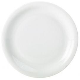 Narrow Rim Plate - Porcelain - 16cm (6.25&quot;)