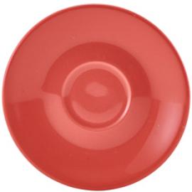 Saucer - Porcelain - Coral - 12cm (4.75")