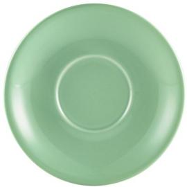 Saucer - Porcelain - Green - 12cm (4.75&quot;)
