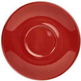 Saucer - Porcelain - Red - 12cm (4.75&quot;)