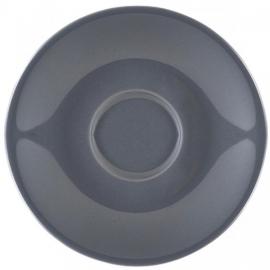 Saucer - Porcelain - Grey - 13.5cm (5.25&quot;)