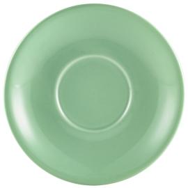 Saucer - Porcelain - Green - 13.5cm (5.25&quot;)