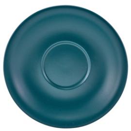 Saucer - Porcelain - Matt Teal - 13.5cm (5.25")