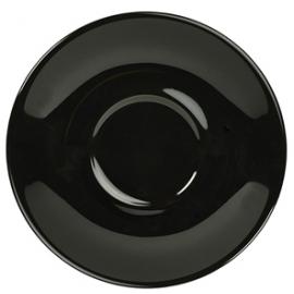 Saucer - Porcelain - Black - 16cm (6.25&quot;)