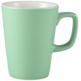 Latte Mug - Porcelain - Green - 34cl (12oz)
