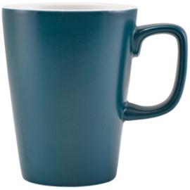 Latte Mug - Porcelain - Matt Teal - 34cl (12oz)