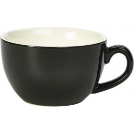 Beverage Cup - Bowl Shaped - Porcelain - Black - 17.5cl (6oz)