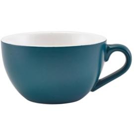 Beverage Cup - Bowl Shaped - Porcelain - Matt Teal - 17.5cl (6oz)