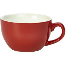 Beverage Cup - Bowl Shaped - Porcelain - Red - 17.5cl (6oz)