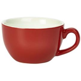 Beverage Cup - Bowl Shaped - Porcelain - Red - 25cl (8.75oz)