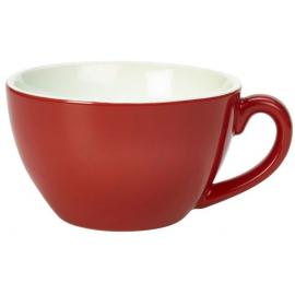 Beverage Cup - Bowl Shaped - Porcelain - Red - 34cl (12oz)