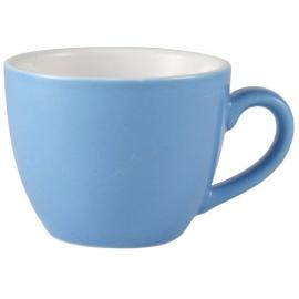 Beverage Cup - Bowl Shaped - Porcelain - Blue - 9cl (3oz)