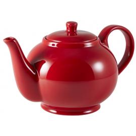 Teapot - Porcelain - Red - 45cl (15.75oz)