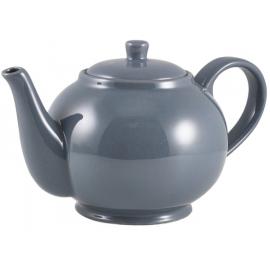Teapot - Porcelain - Grey - 85cl (30oz)