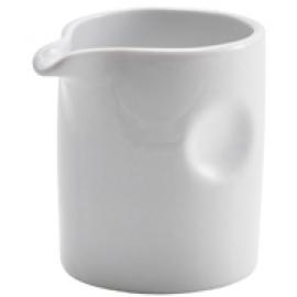 Pinched Milk Jug - Porcelain - 8.5cl (3oz)