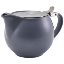 Teapot with Infuser - Porcelain - Matt Grey - 50cl (17.5oz)