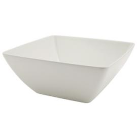 Buffet Bowl - Square Bowl - Curved - Melamine - White - 4.2L (146oz)