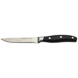 Steak Knife - Serrated Edge - Premium Black Handle - 22.5cm (8.9&quot;)