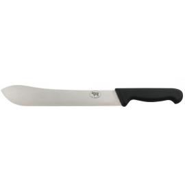 Butchers Steak Knife - Black Handle - 25.4cm (10&#39;&#39;)