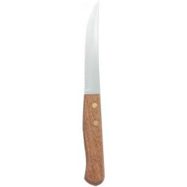 Steak Knife - Wooden Handle - Economy & Parish - 21.2cm (8.4&quot;)