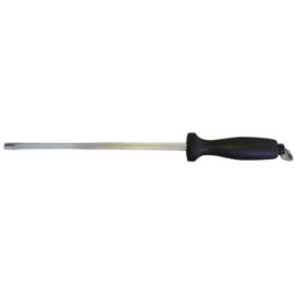 Knife Sharpening Steel - Black - 25cm (10&quot;)