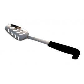 Serving Spoon - Slotted - Plastic Handle - Black - 34cm (13.4&quot;)