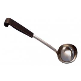 Ladle - Hook End - Black Handle - Le Buffet - 20cl (7oz)