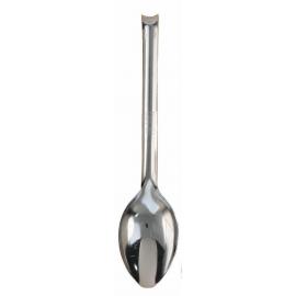 Serving Spoon - Solid -  Hook End - Stainless Steel - 35.5cm (14&quot;)