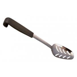 Serving Spoon - Perforated - Le Buffet - Black Handle - 22cm (8.5")