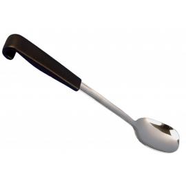 Serving Spoon - Solid - Hook End - Black Handle - Le Buffet - 22cm (8.5&quot;)