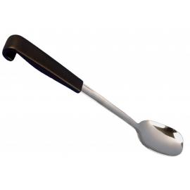 Serving Spoon - Solid - Hook End - Black Handle - Le Buffet - 22cm (8.5")