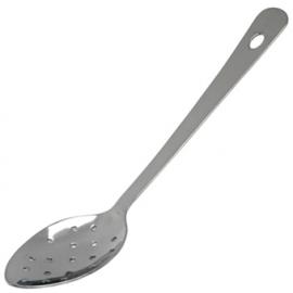 Serving Spoon - Perforated - Stainless Steel - 30cm (12")