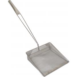 Square Skimmer-Lifter - 30 Mesh - Stainless Steel - 20cm (8")