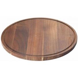 Round Cake Plate - Acacia Collection&#8482; - Acacia Wood - 32cm (12.5")